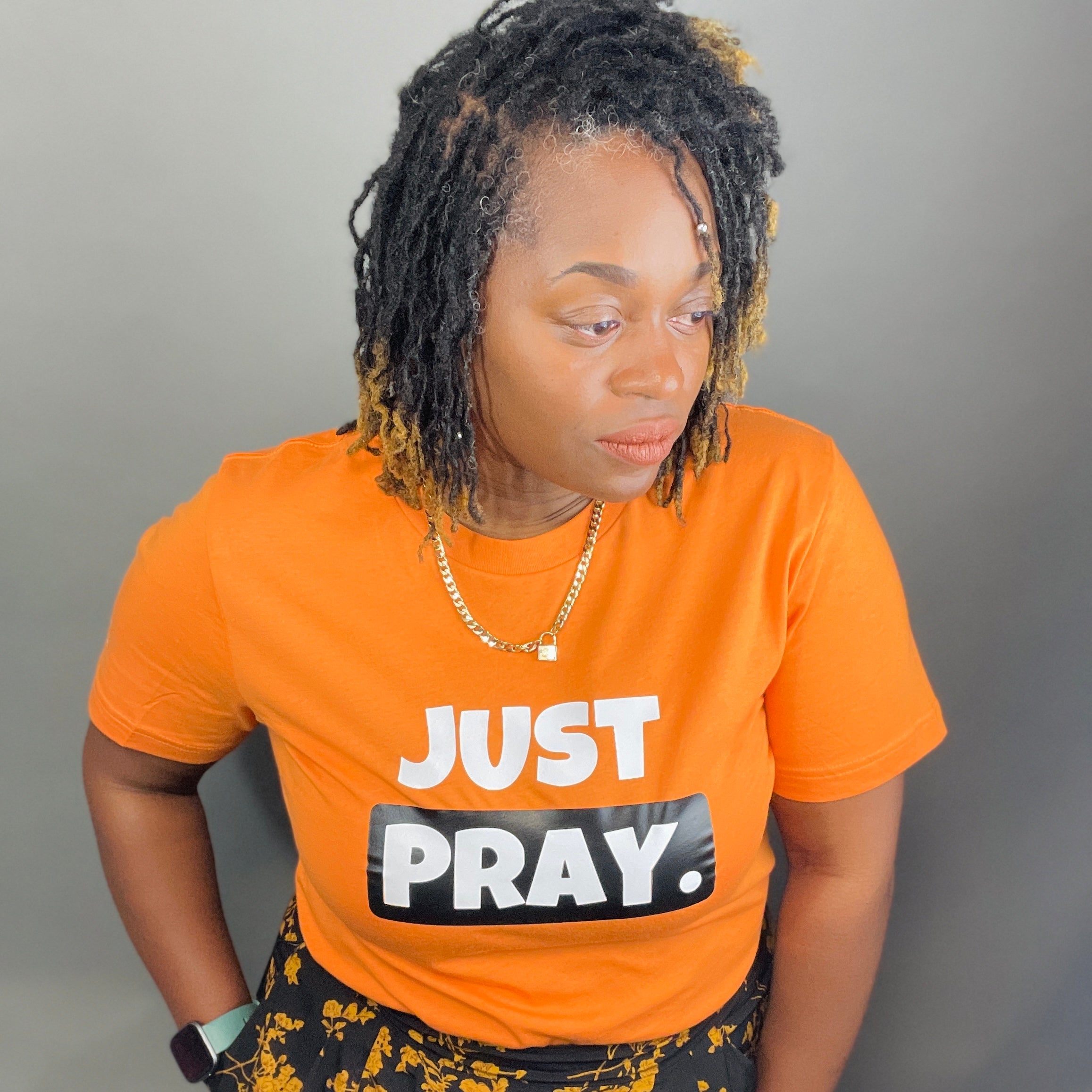 Just Pray. Unisex Short-Sleeve Tee