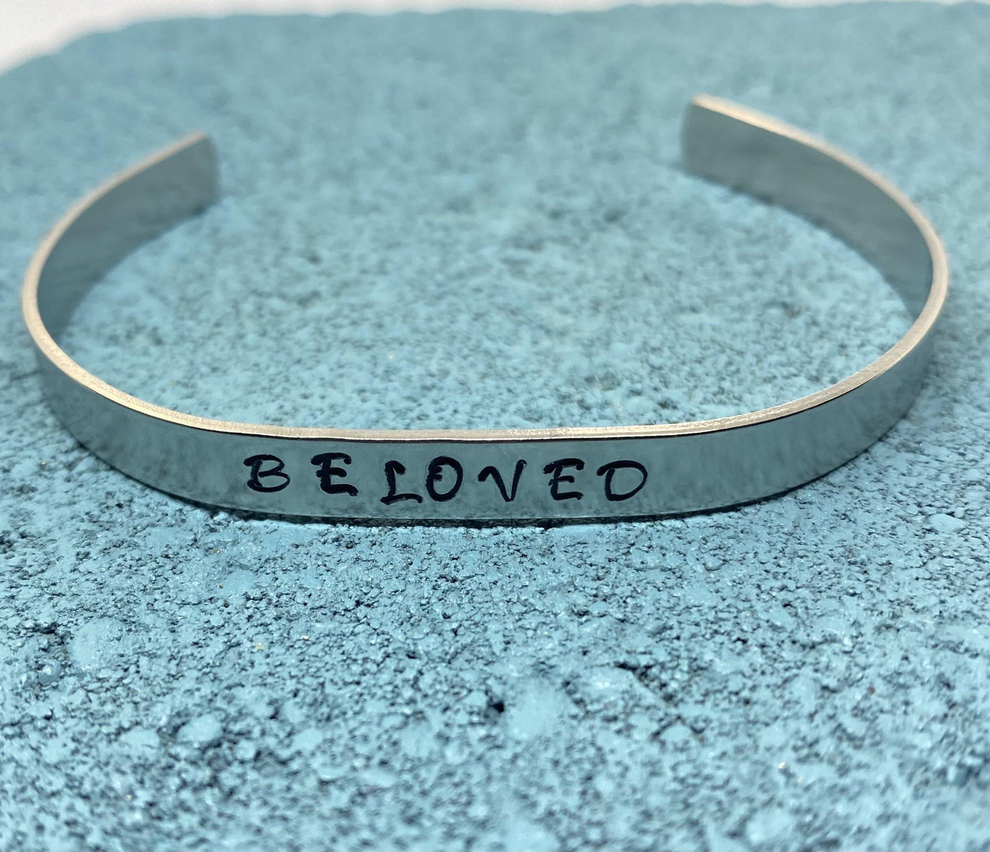 hand stamped jewelry, handmade jewelry, cuff bracelet, inspirational jewelry