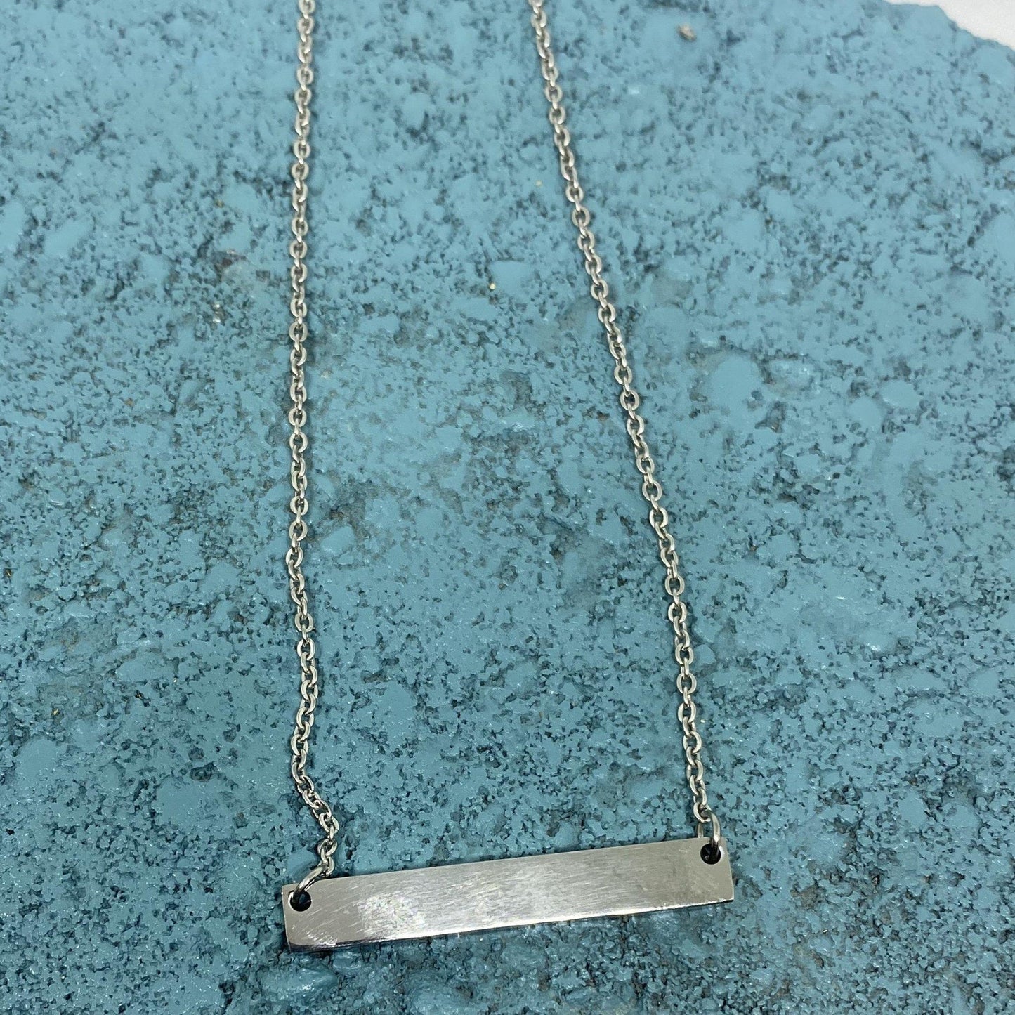 hand stamped jewelry, handmade jewelry, bar necklaces, steel bar necklaces, personalize jewelry, customize jewelry