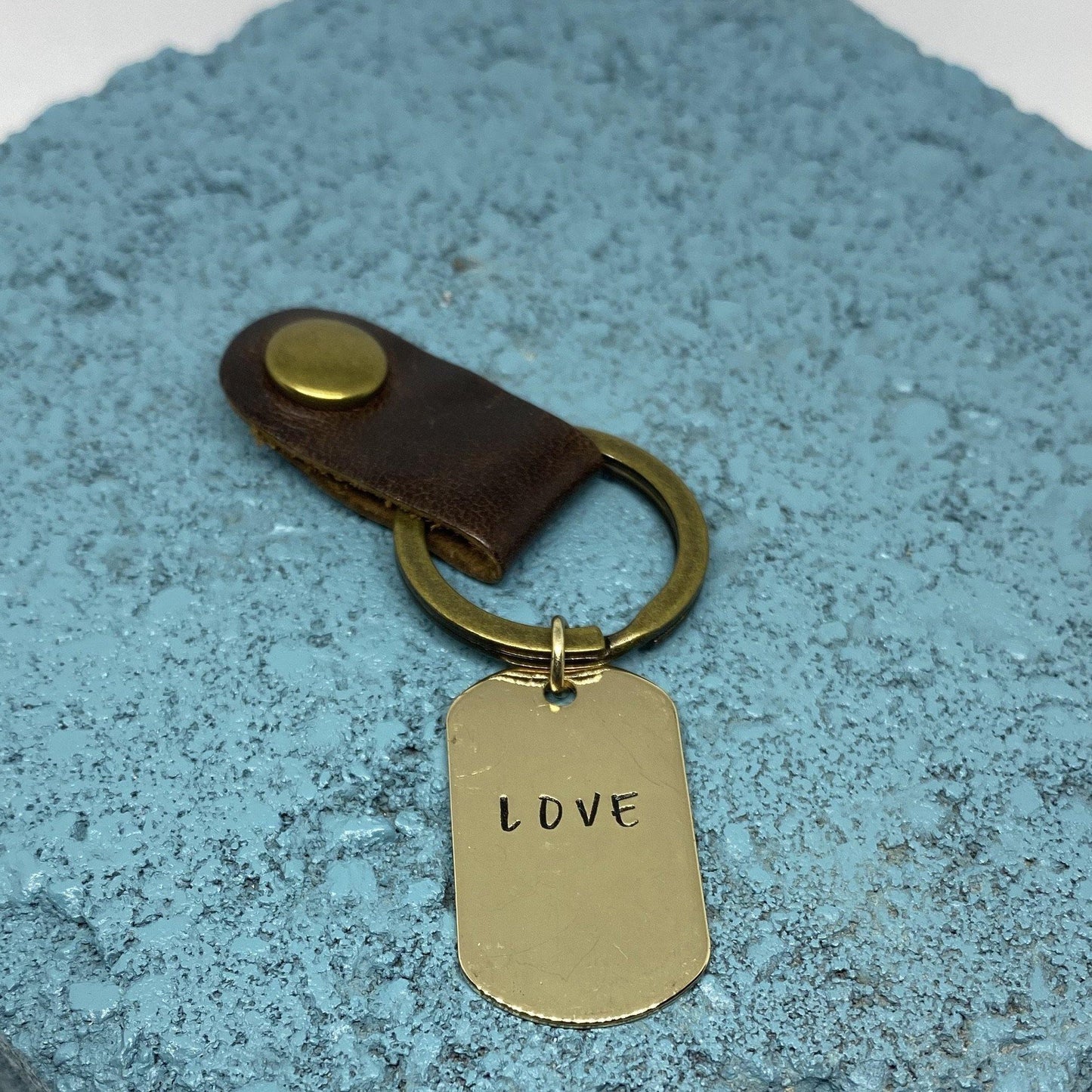 hand stamped keychains, handmade keychains, keychains , inspirational keychains