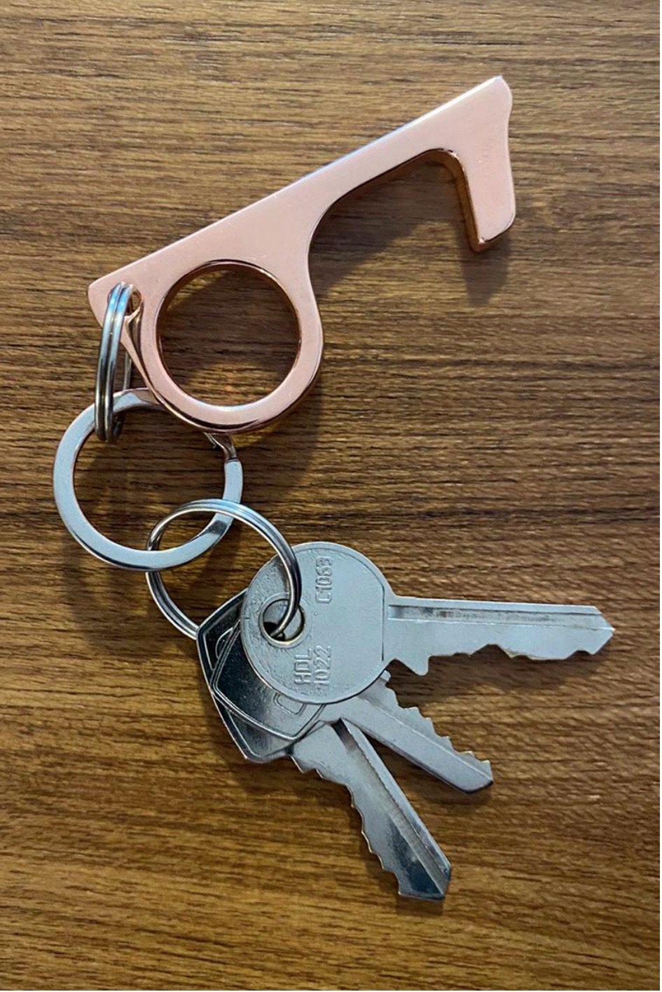 TOUCH LESS Keychain - GiftKeysROCK LLC
