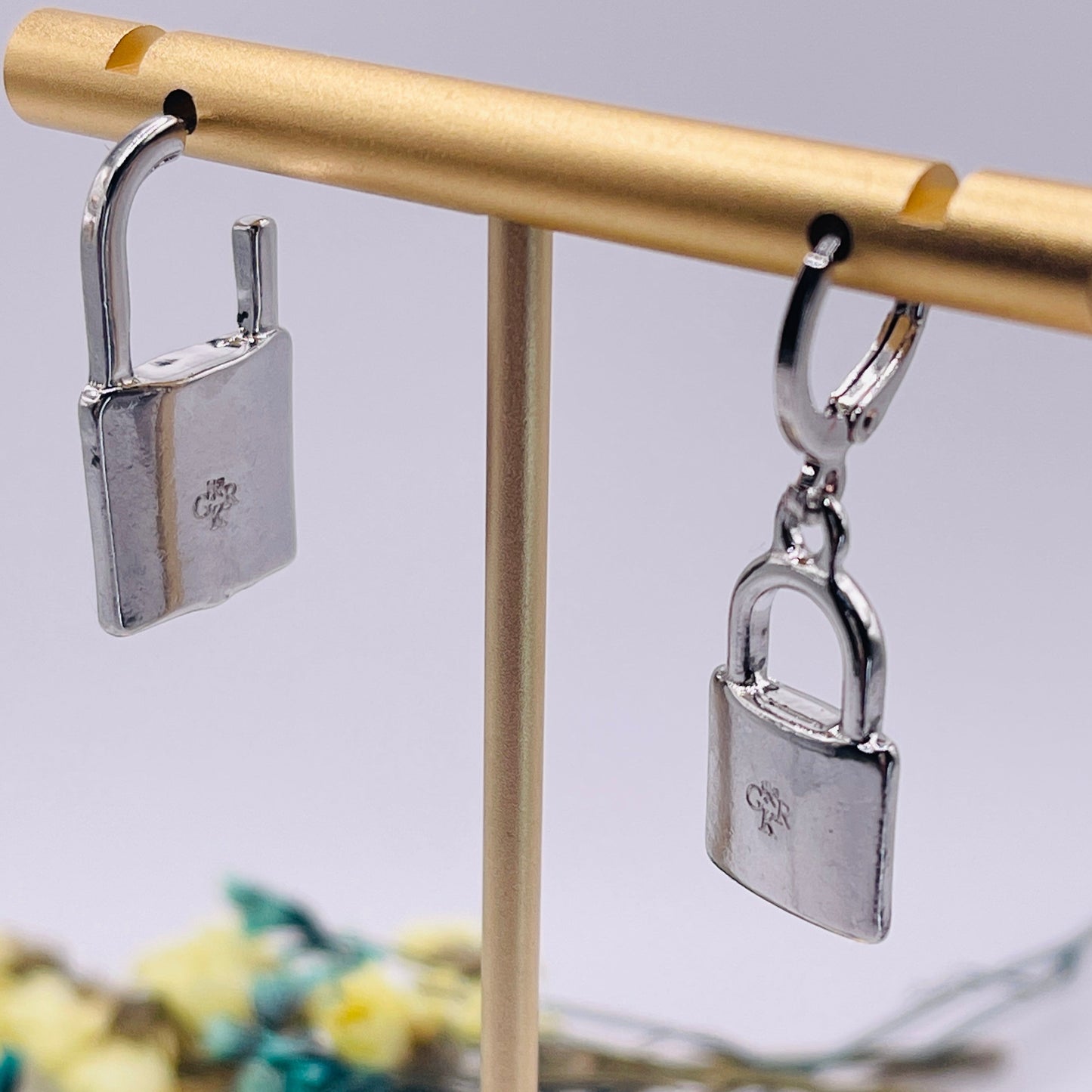 Locked with Favor Earrings