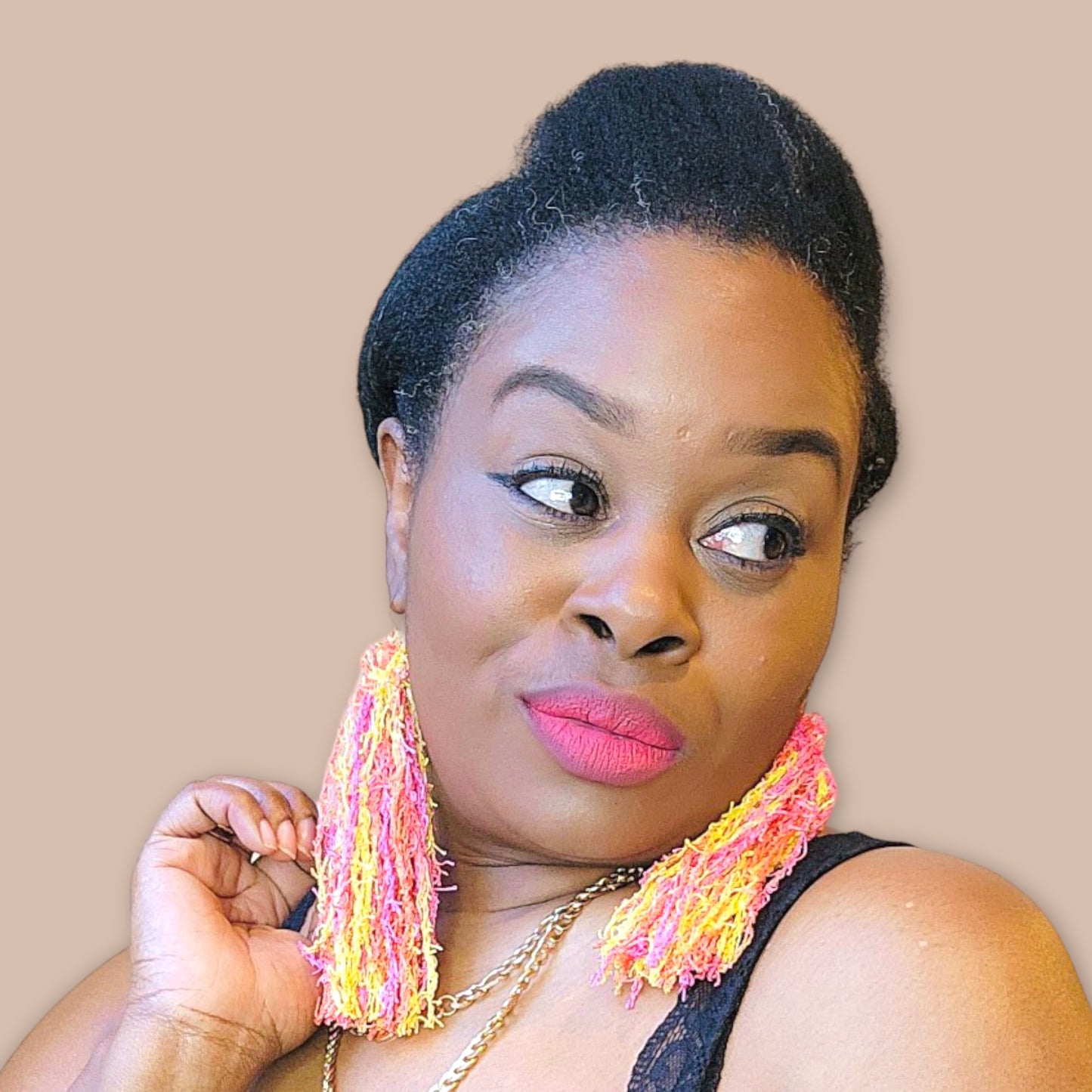 Edgy Fringe Earrings