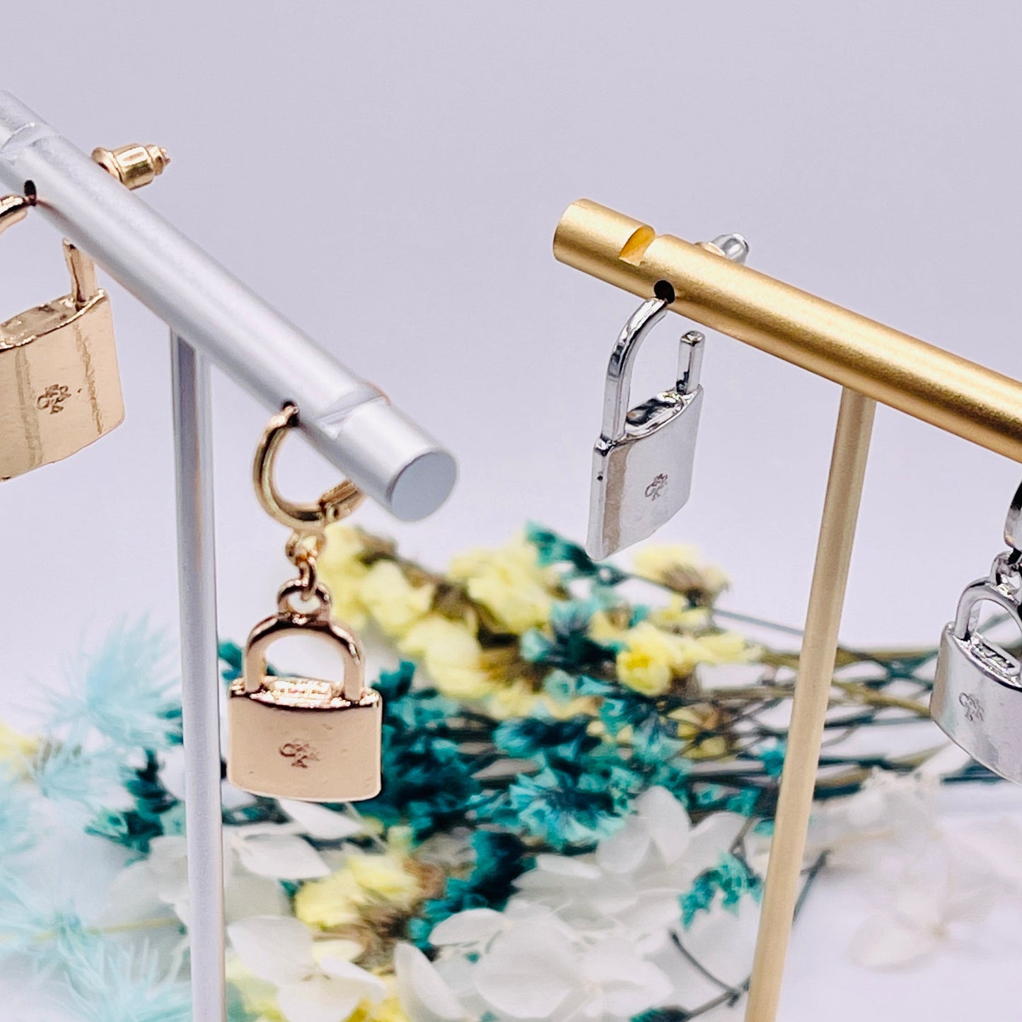 Locked with Favor Earrings