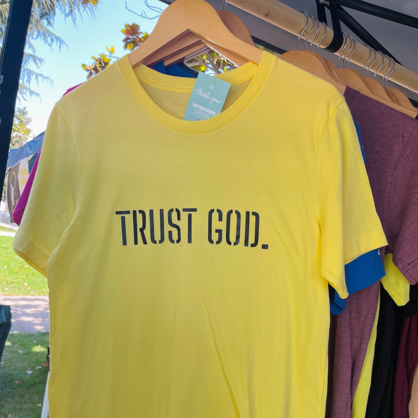 Trust God Unisex Short-Sleeve Tee