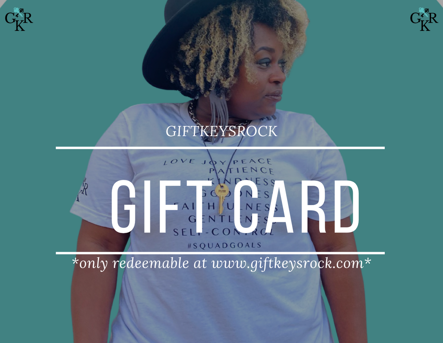 GKR Digital Gift Card - GIFTKEYSROCK 