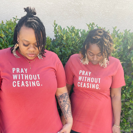 Pray Without Ceasing Unisex Short-Sleeve Tee