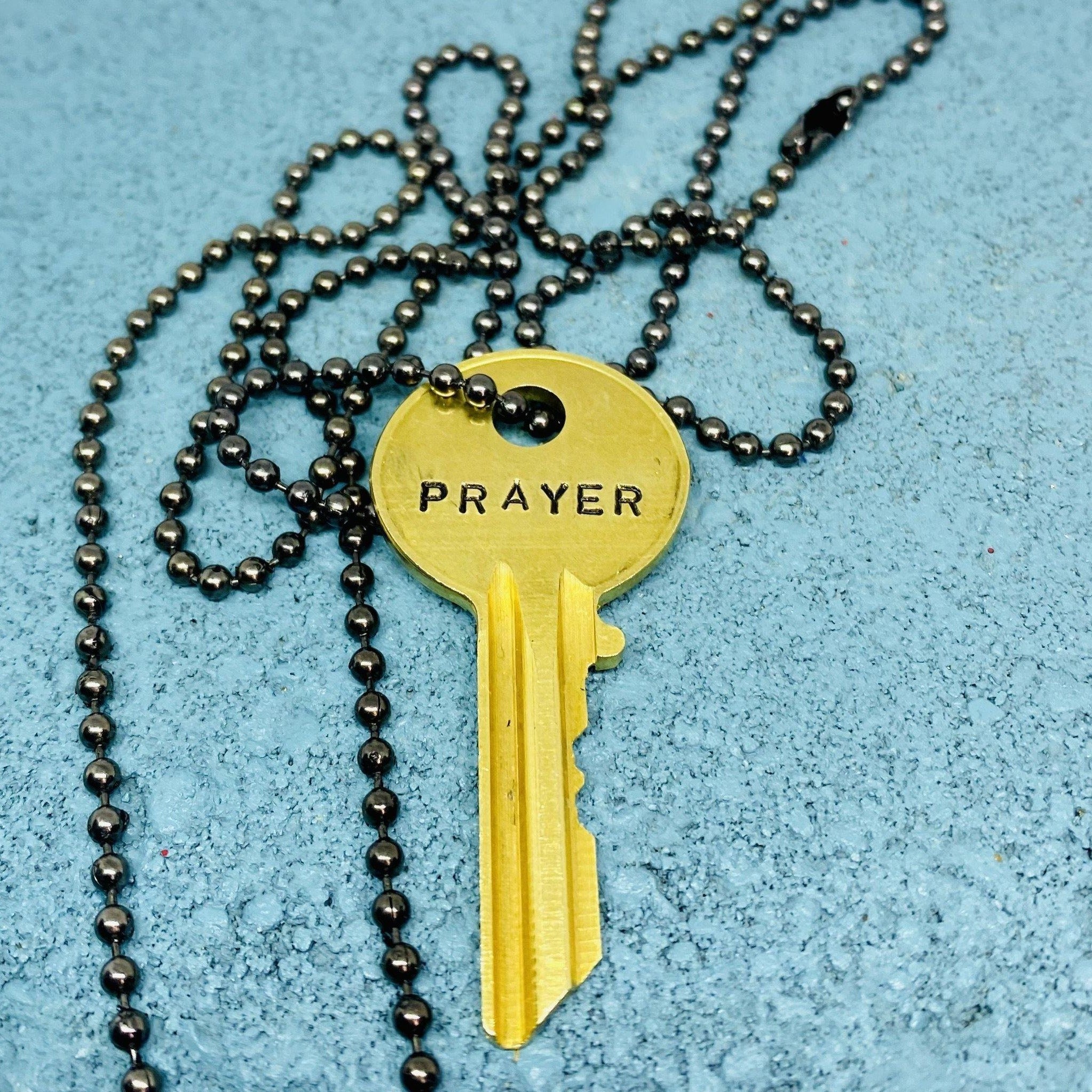 Prayer Kingdom Key Necklace