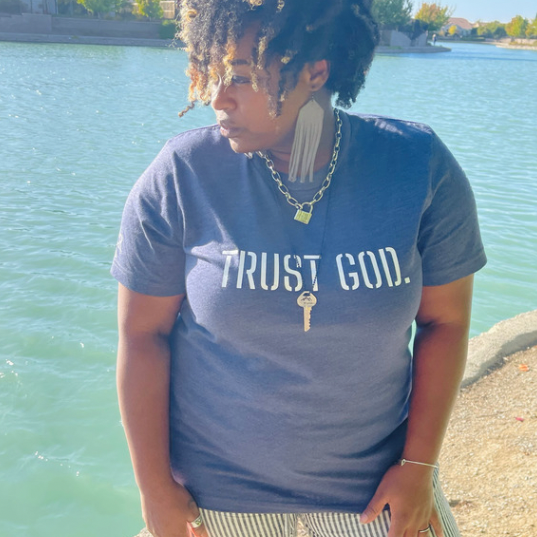 Trust God Unisex Short-Sleeve Tee