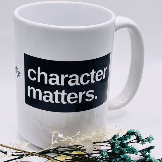 Character Matters Mug